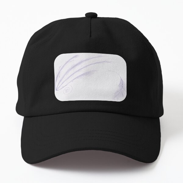 M.I. #27 |☽/☼| Feathery Purple Streaks Dad Hat