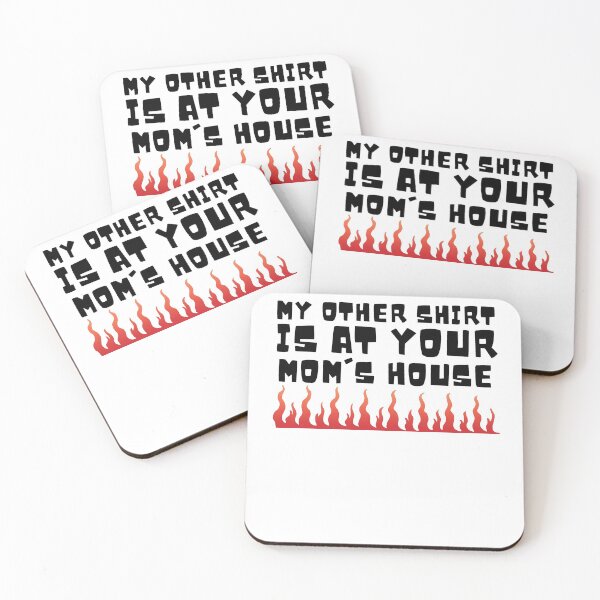 Item preview, My other Shirt is at your mom's house - I love your mom - Yo mama designed and sold by For the love of Pixels.