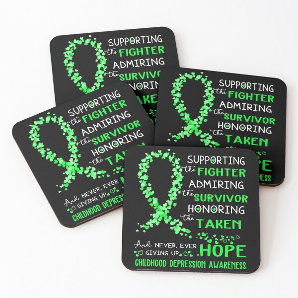 Item preview, Supporting Fighter Childhood Depression Awareness designed and sold by largellie.