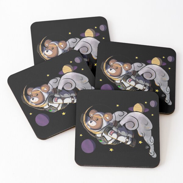 Item preview, Space Bear (BLKB) designed and sold by MBsWorkshop.