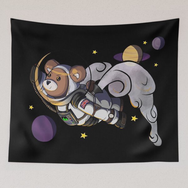 Item preview, Space Bear (BLKB) designed and sold by MBsWorkshop.