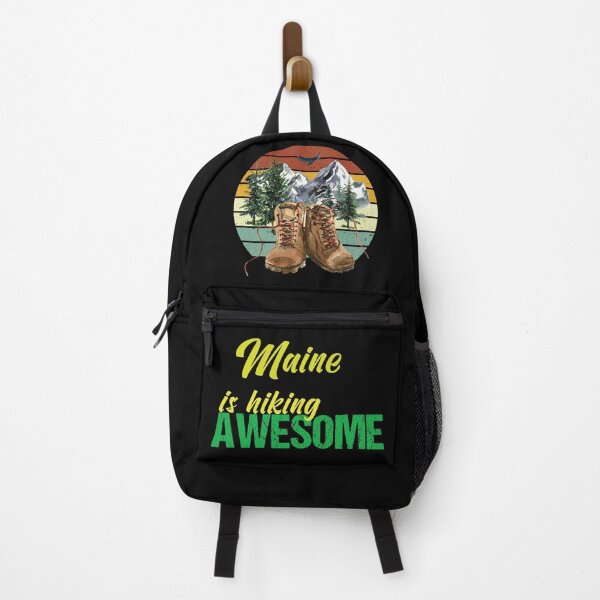 Item preview, Maine is hiking awesome designed and sold by StencilMyst ..
