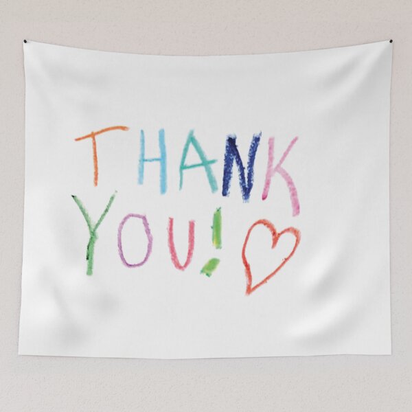 Item preview, Thank You Kids/Children's Drawing designed and sold by ImTy.