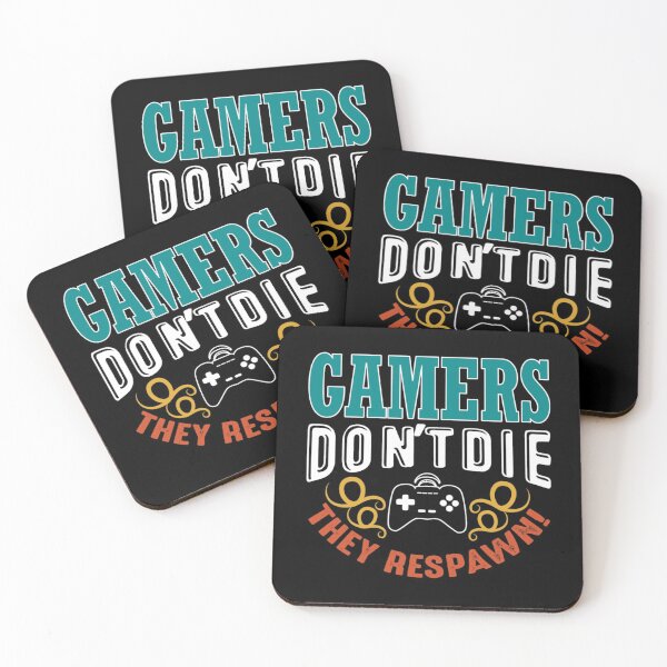 Item preview, Gamers Don't Die designed and sold by Golden-place.