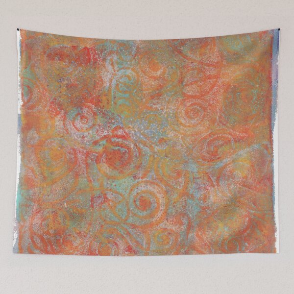 Item preview, Gelatin Monoprint 19 designed and sold by Kate LeVering.
