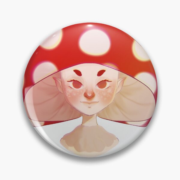 Item preview, Red Mushroom girl designed and sold by jujubaArt.
