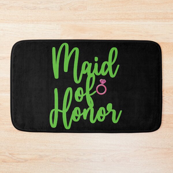 Item preview, Maid Of Honor Pretty Girls - Pink & Green // Greek Lifestyle Shop designed and sold by GLifestyle.