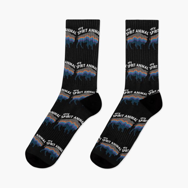Item preview, My Spirit Animal Bison / Buffalo, sacred symbol of Native American Indians. Bison is the ruler of the plains, symbolizing Abundance, Freedom and Might | Spirit Animal Bison designed and sold by PetLovers-Trust.