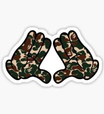 Hands(in) x Bape Sticker