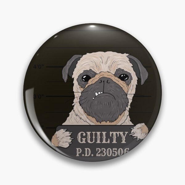 Item preview, Funny Bad Dog Mugshot Thug Dog. designed and sold by Hema Thilakaratne.