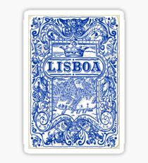 Azulejo Lisbon Azulejos Lisboa Sticker