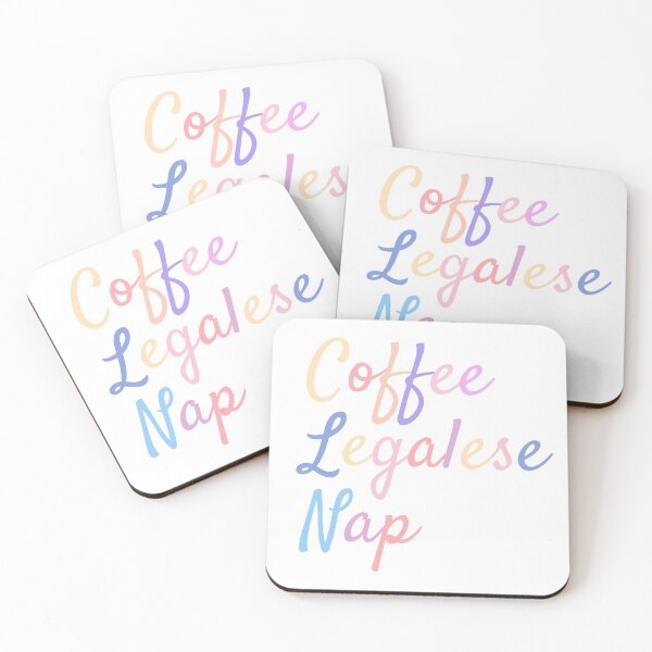 Item preview, Coffee legalese nap - funny lawyer gift designed and sold by PickaSticka.