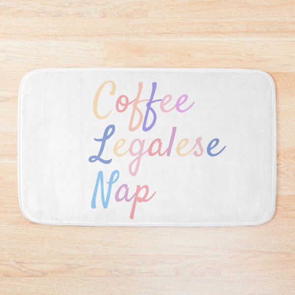 Item preview, Coffee legalese nap - funny lawyer gift designed and sold by PickaSticka.