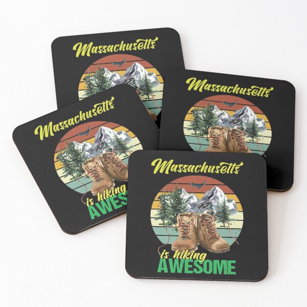 Item preview, Massachusetts is hiking awesome designed and sold by StencilMyst ..
