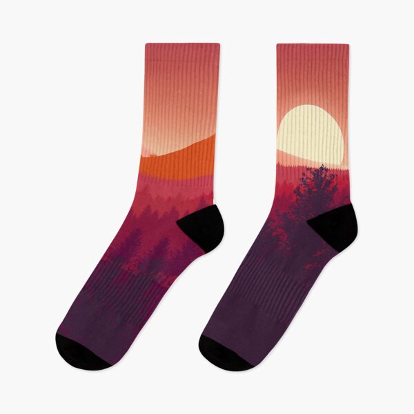 Item preview, Forest Mountains Sunset designed and sold by ind3finite.