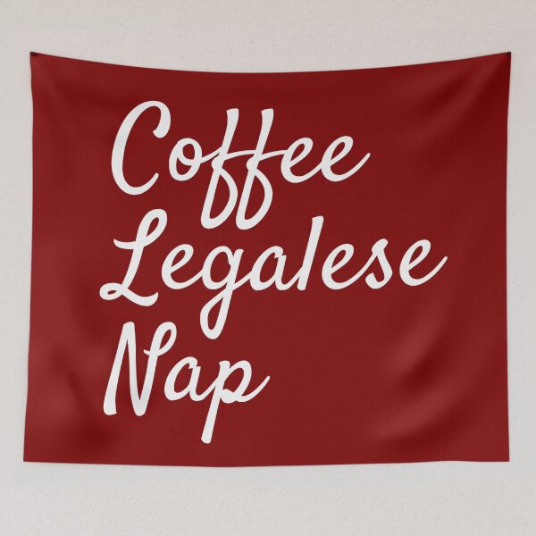 Item preview,  Coffee legalese nap - funny lawyer gift (Black) designed and sold by PickaSticka.