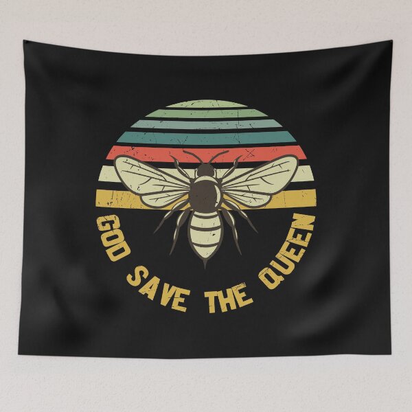 Item preview, god save the queen bee vintage designed and sold by anthonybarr1205.