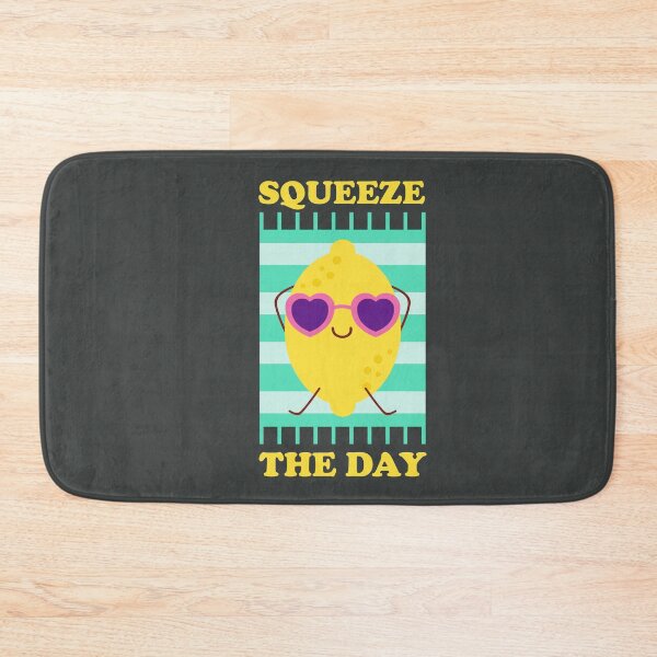 Item preview, Squeeze The Day Funny Lemon Kawaii Citrus Fruit Pun Foodie designed and sold by gkao.