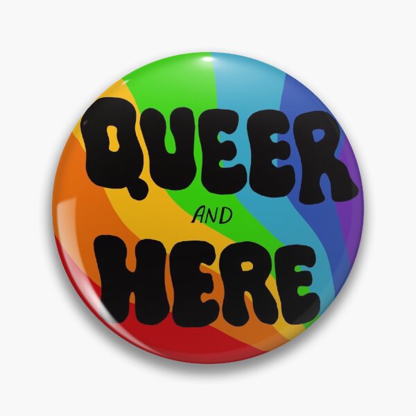 Item preview, Queer and Here designed and sold by PlagueyCat.