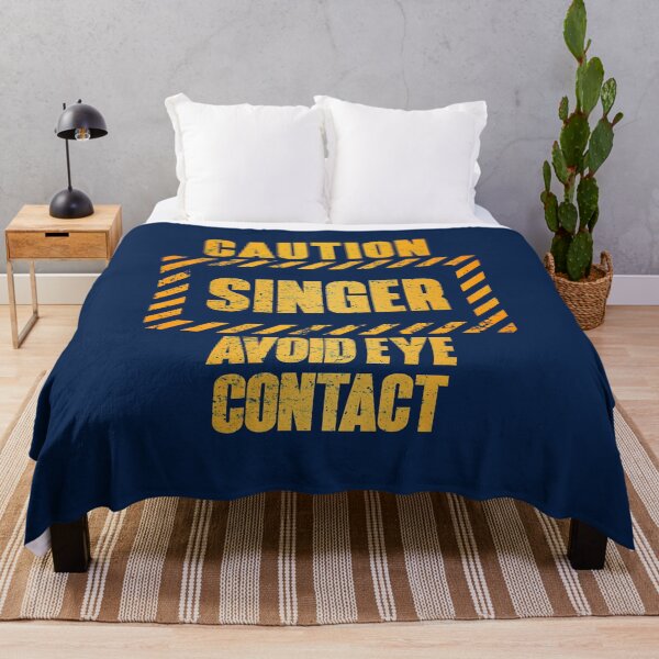 Item preview, Caution: Singer.  Avoid Eye Contact designed and sold by HappySchnapper.