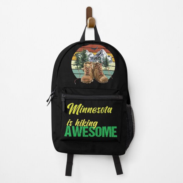 Item preview, Minnesota is hiking awesome designed and sold by StencilMyst ..