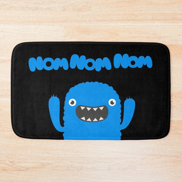 Item preview, Funny & Cute Om nom nom nom - Monster designed and sold by badbugs.
