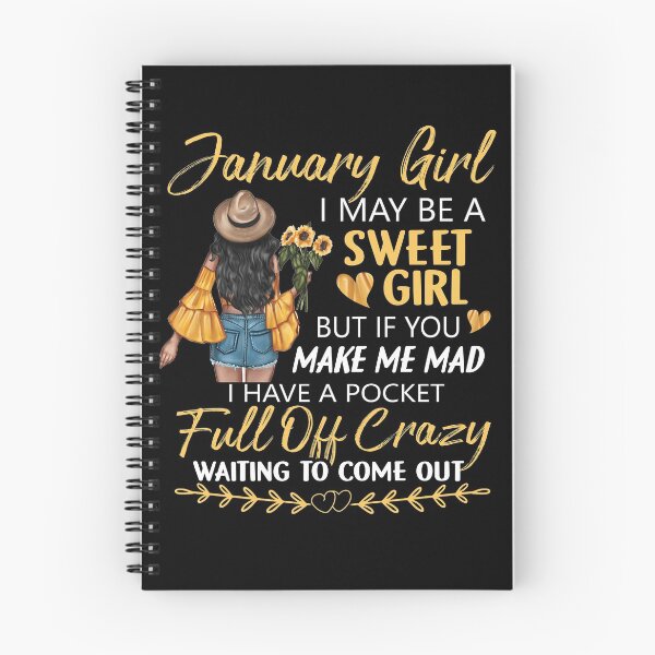 Item preview, January Girl Sunflower Birthday Month Gift designed and sold by brandyzalesart.