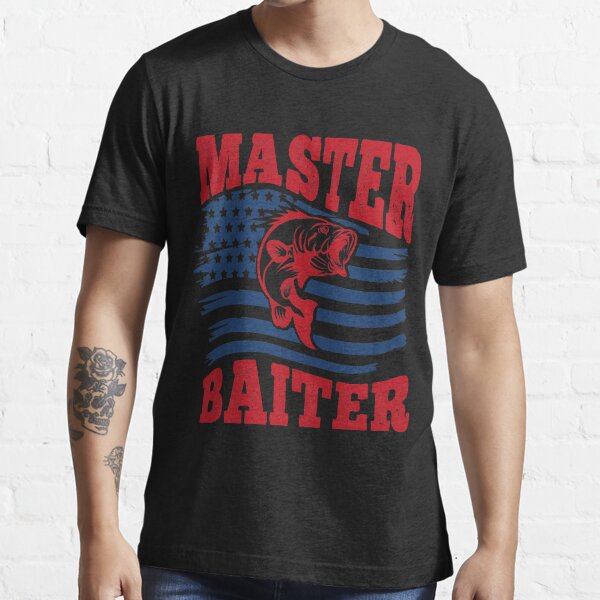 Funny Fishing Master Baiter Essential T-Shirt for Sale by JasKei