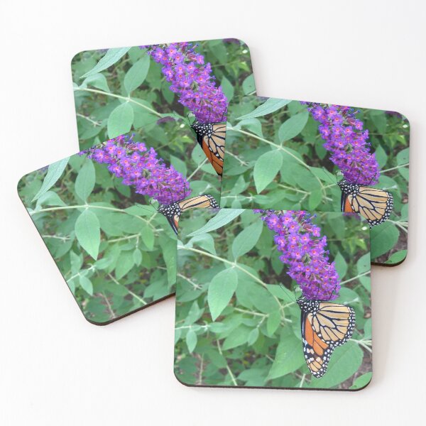 Item preview, Monarch butterfly on flower designed and sold by JuliVogel.