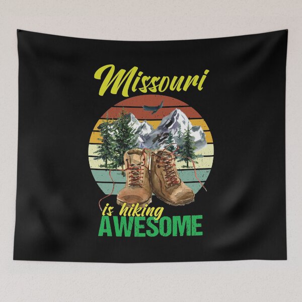 Item preview, Missouri is hiking awesome designed and sold by StencilMyst ..