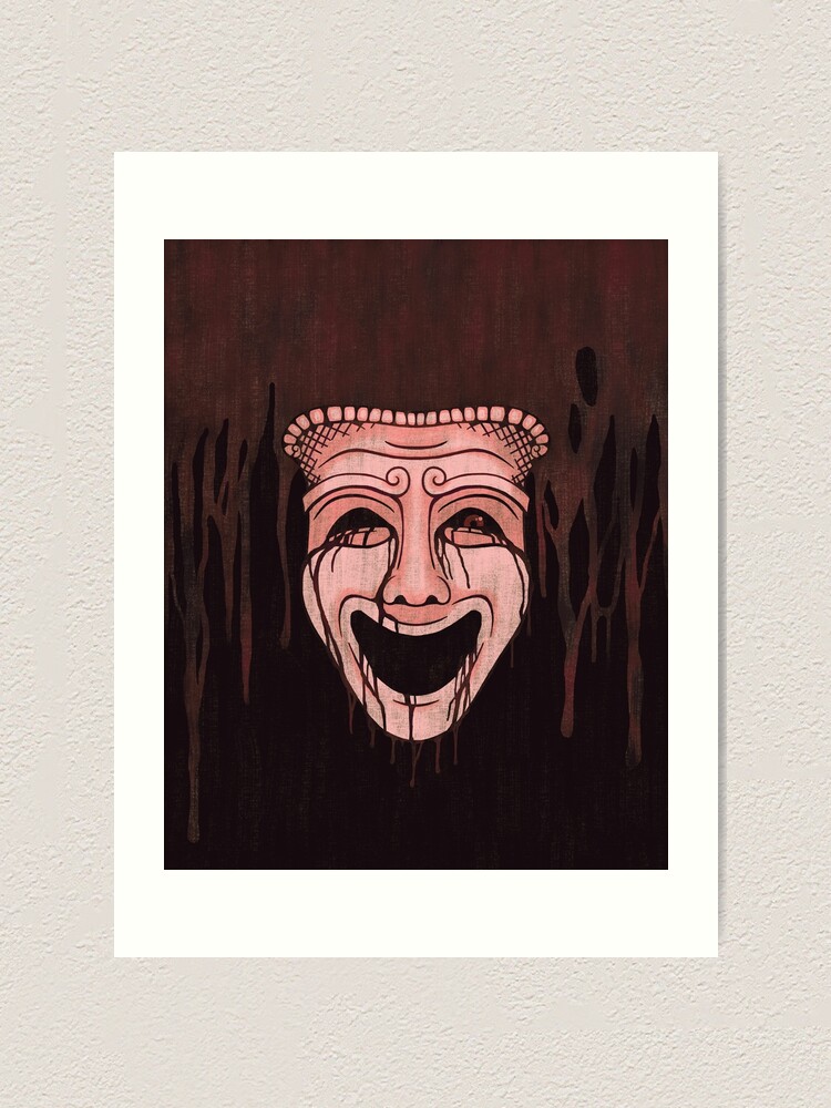 SCP-035 : Possessive Mask | Metal Print