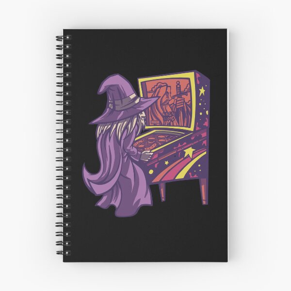 Item preview, Magic Gamer Witch Pinball designed and sold by TRIBExSPACE.