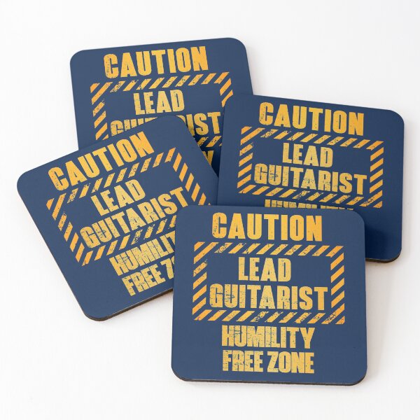 Item preview, Caution: Lead Guitarist.  Humility Free Zone designed and sold by HappySchnapper.