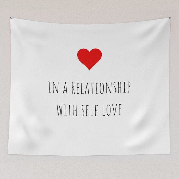 Item preview, In a relationship with self love designed and sold by gloriasd14.