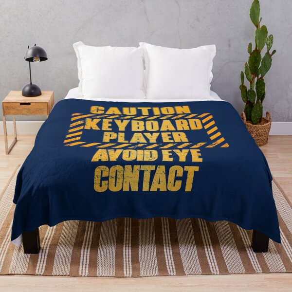 Item preview, Caution: Keyboard Player.  Avoid Eye Contact designed and sold by HappySchnapper.