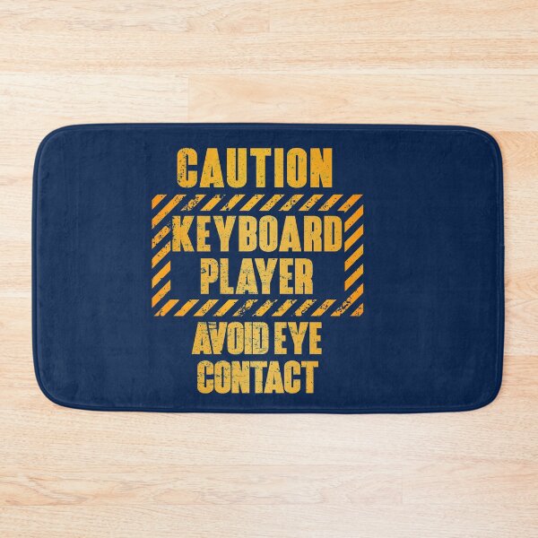 Item preview, Caution: Keyboard Player.  Avoid Eye Contact designed and sold by HappySchnapper.