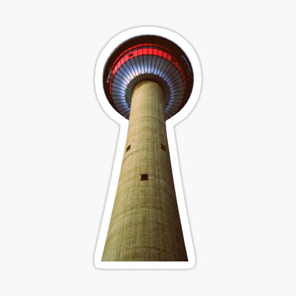Item preview, calgary tower  designed and sold by Life of Kenzie Designs.