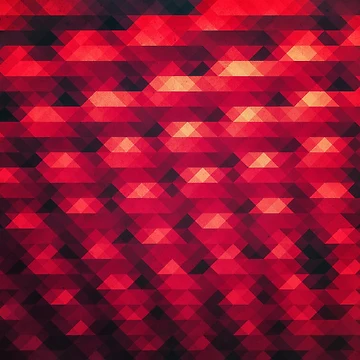 Artwork thumbnail, Abstract Color Pattern in Red by badbugs