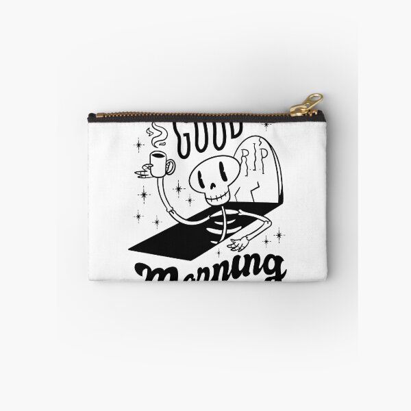 Item preview, Cute skeleton Good morning coffee designed and sold by TRIBExSPACE.