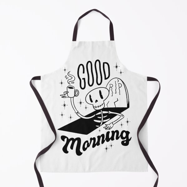 Item preview, Cute skeleton Good morning coffee designed and sold by TRIBExSPACE.