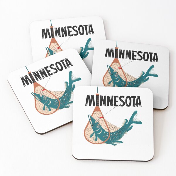 Item preview, Minnesota Fishing Design designed and sold by Decal Mania.