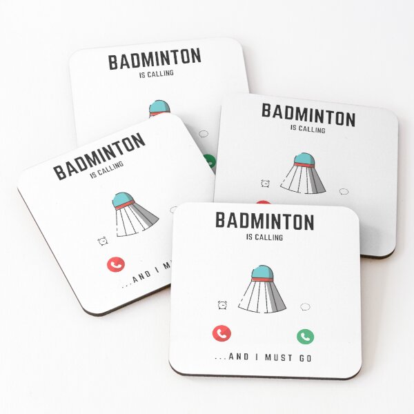Item preview, badminton is calling and i must go-funny sports designed and sold by Ammar-the-goat.
