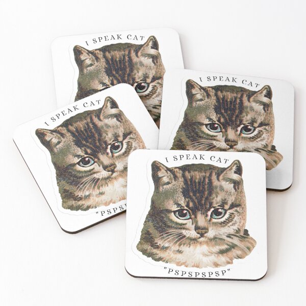 Item preview, "PSPSPSPS" I Speak Cat designed and sold by RubyOwl.