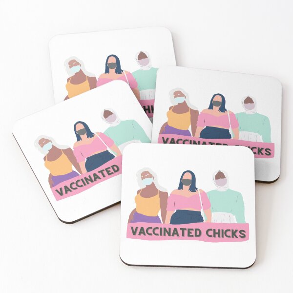 Item preview, Vaccinated Chicks Minimalist Three Women - Cute Vaccinated designed and sold by Teetee94.