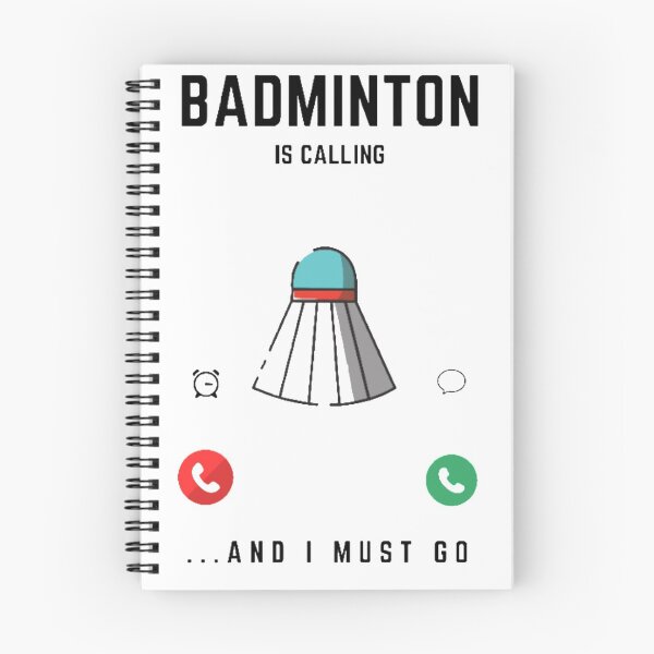 Item preview, badminton is calling and i must go-funny sports designed and sold by Ammar-the-goat.