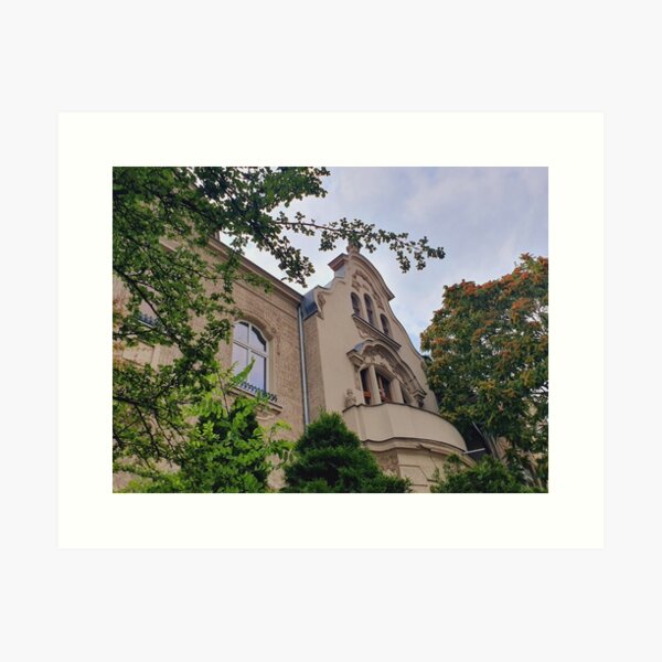 Art Nouveau architecture in Poznan, Poland Art Print