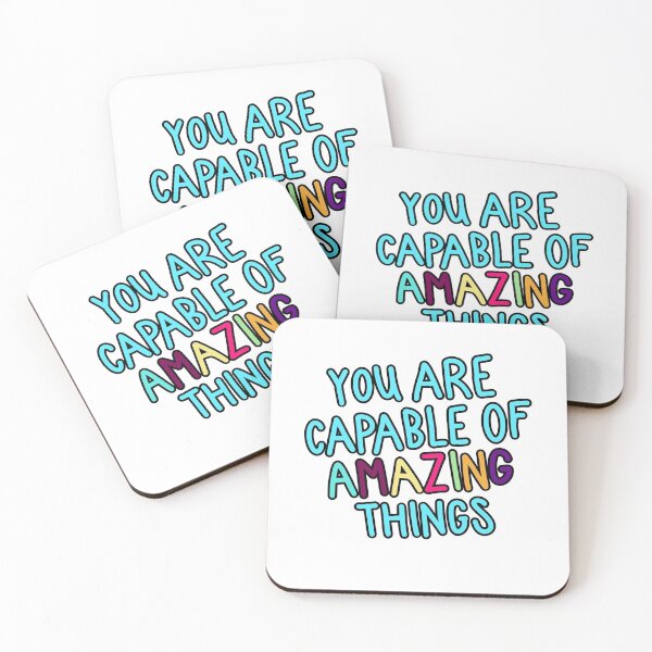 Item preview, You Are Capable of Amazing Things designed and sold by CassieMarie2015.