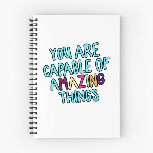 Item preview, You Are Capable of Amazing Things designed and sold by CassieMarie2015.