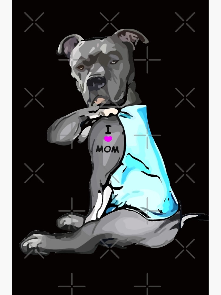 Pit Bull Terrier Mommy Jigsaw Puzzle for Sale by Blok45