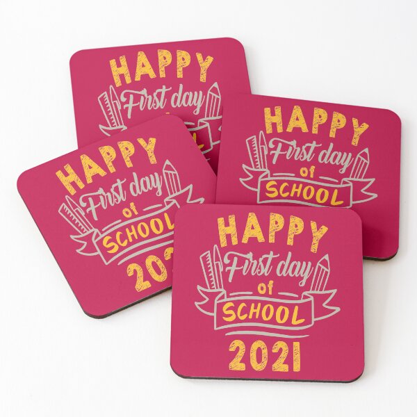 Item preview, HAPPY FIRST DAY OF SCHOOL 2021 - EXCITED BACK TO SCHOOL QUOTE designed and sold by PhillDaPhlava.